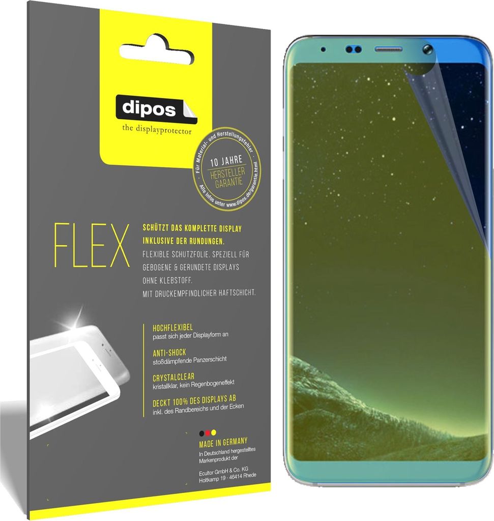Dipos Flex, Bluboo, Bluboo S8+, Schockresistent, 3 Stück(e)