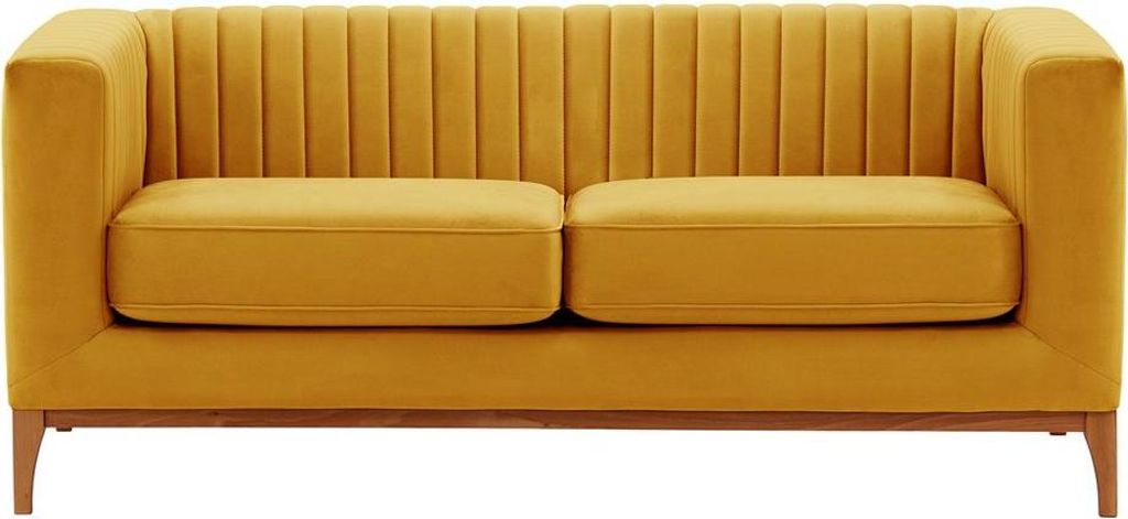 Zweisitzer-Sofa Slender Wood-Velluto 8-aveo