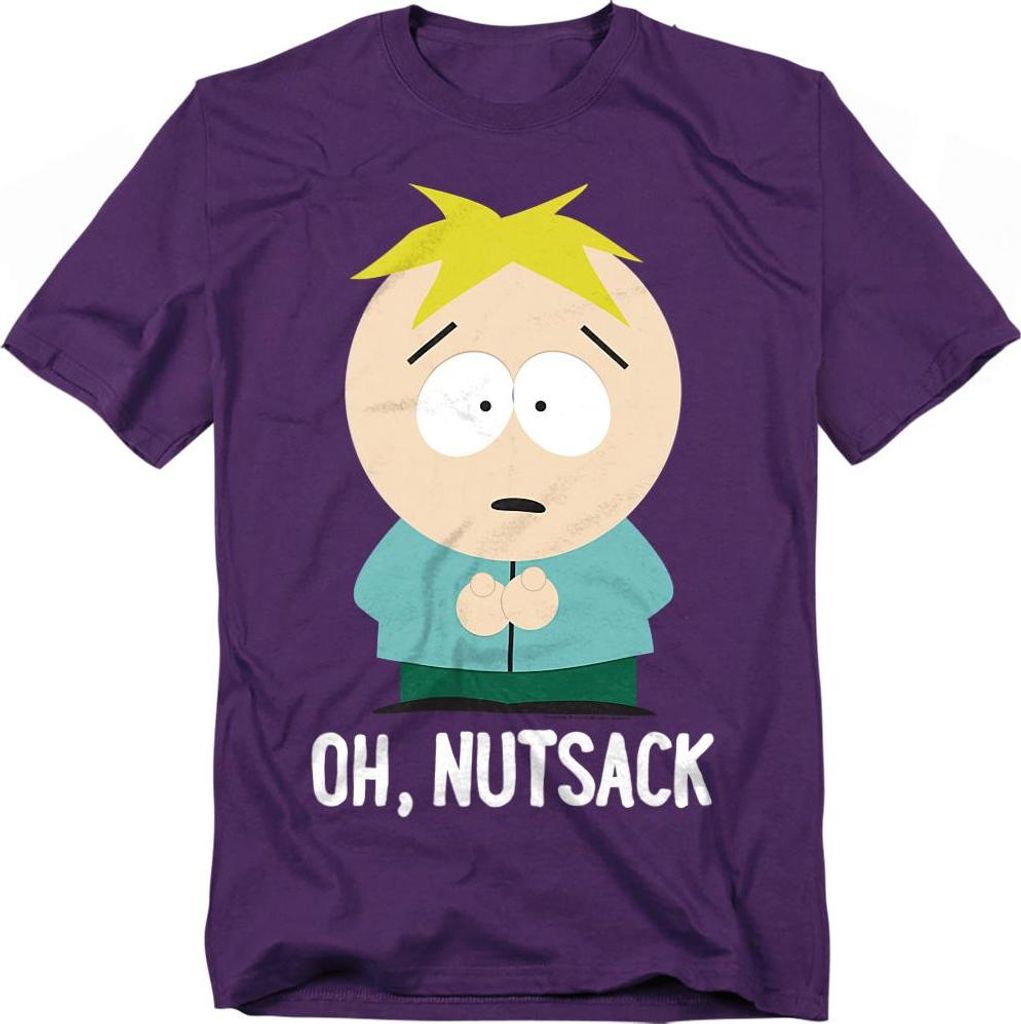 South Park - "Oh Nutsack" T-Shirt für Herren/Damen Uni TV20697 (3XL) (Violett)