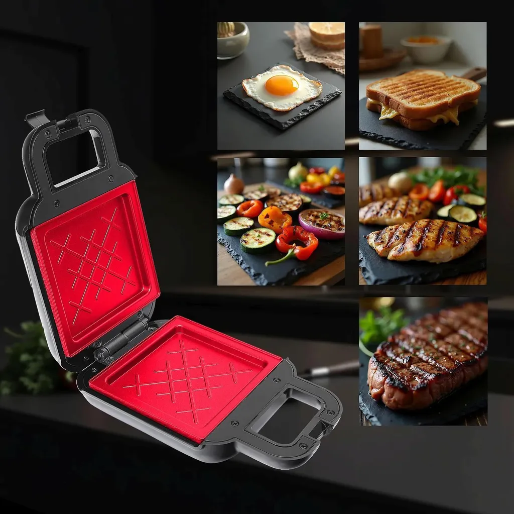Toaster multifonctionnel compact Eldom pour tartines et viennoiseries
