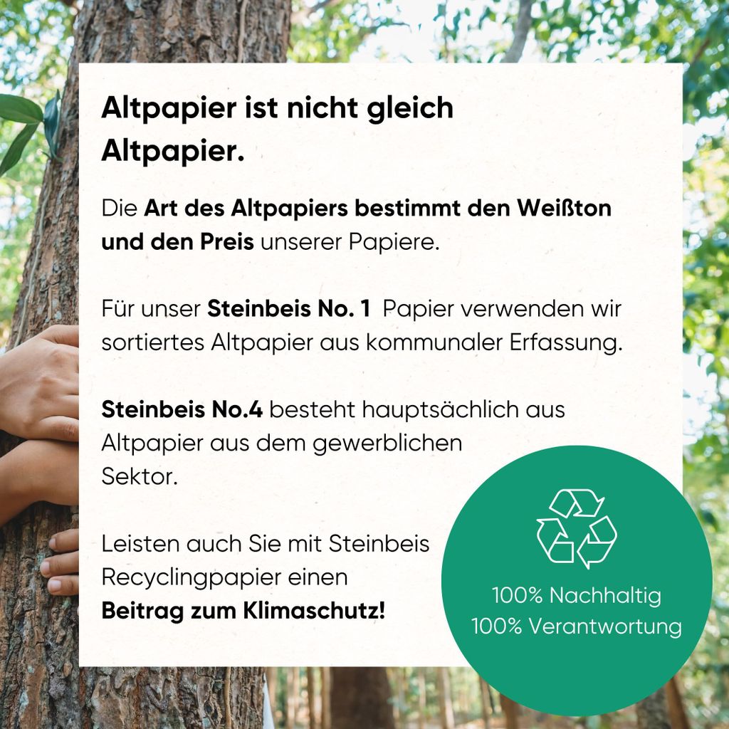 Steinbeis No.1 recyklovaný kopírovací papier A/4 80gr 500 Obrázok produktu 8