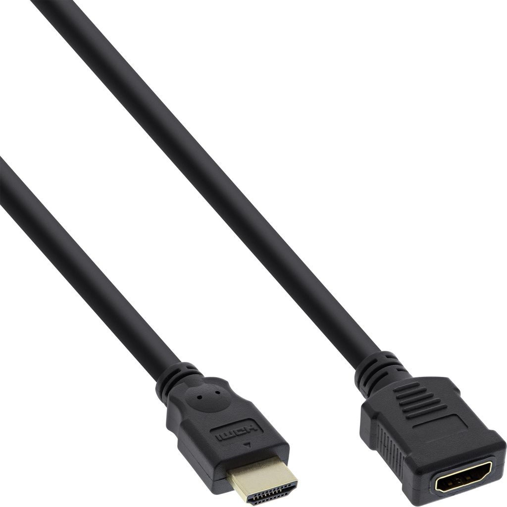 InLine® 17632G HDMI Verlängerung, HDMI-High Speed, Stecker Image du produit 
