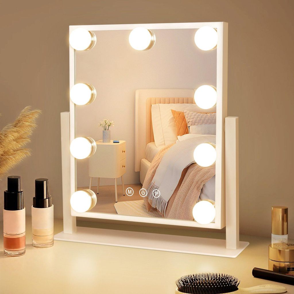 ZMH Miroir de maquillage avec éclairage Hollywood Vanity Image du produit 