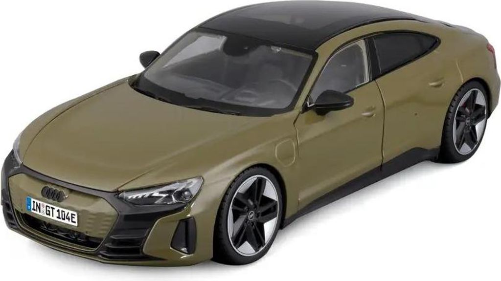 Bburago 18-11050 - Modellauto - Audi RS e-tron GT (grün, Maßstab 1:18) Modell Auto