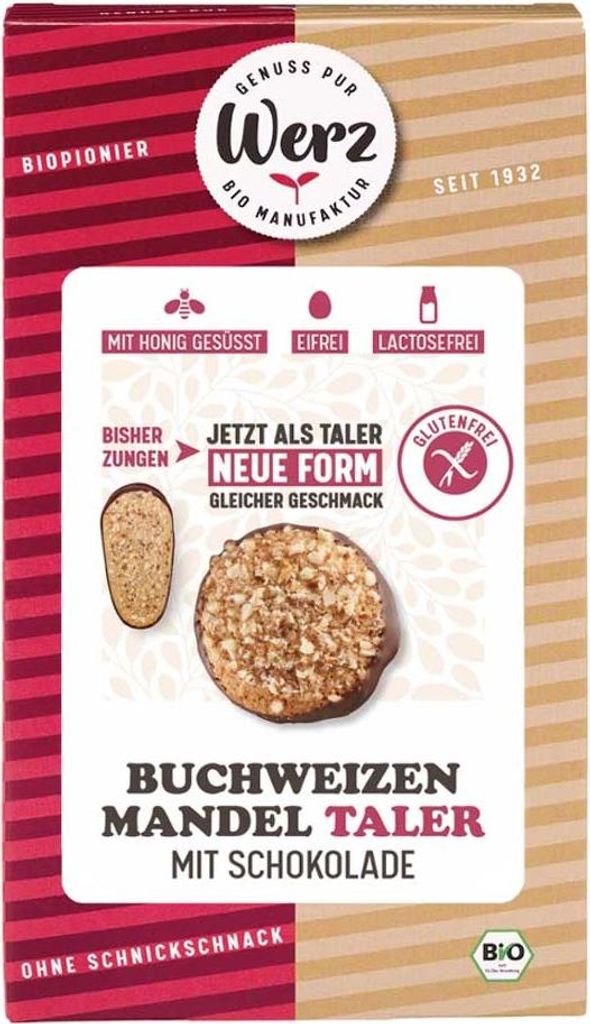 Werz Buchweizen Mandel Taler  150g Produktbild 
