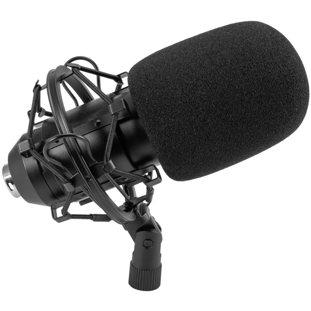 Microphone de Studio à Condensateur Omnitronic CM-78MK2 Cardioïde Or - 2
