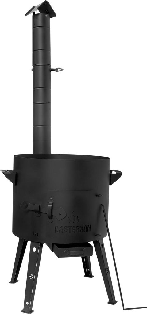 Ø49 Uchag 2mm Stahl Utschak mit Schornstein Abzugsrohr Produktbild 