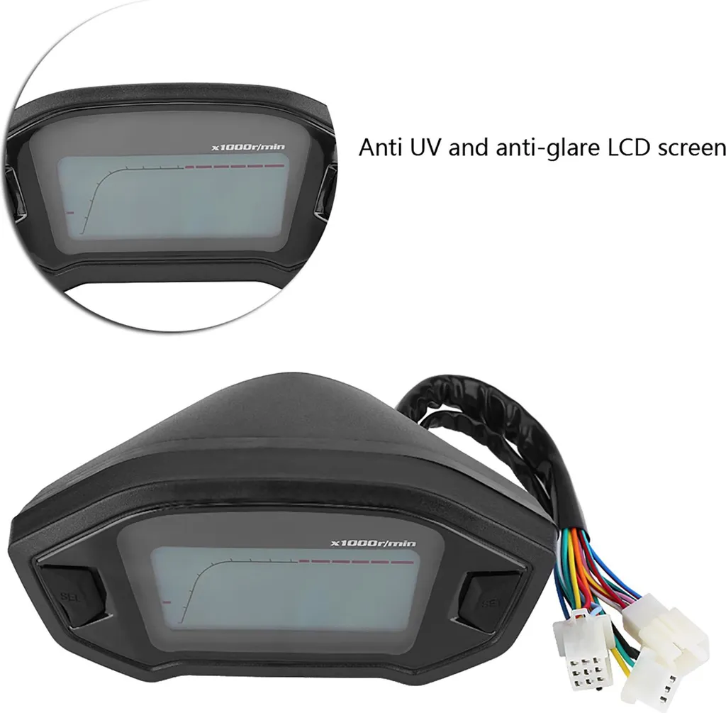 Tachymètre moto anti-éblouissement : fini les reflets sur votre écran LCD