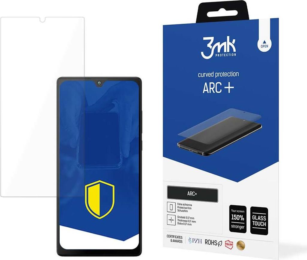3mk Display Schutzfolie ARC+ für Cubot P50 0,17mm Self-Heal