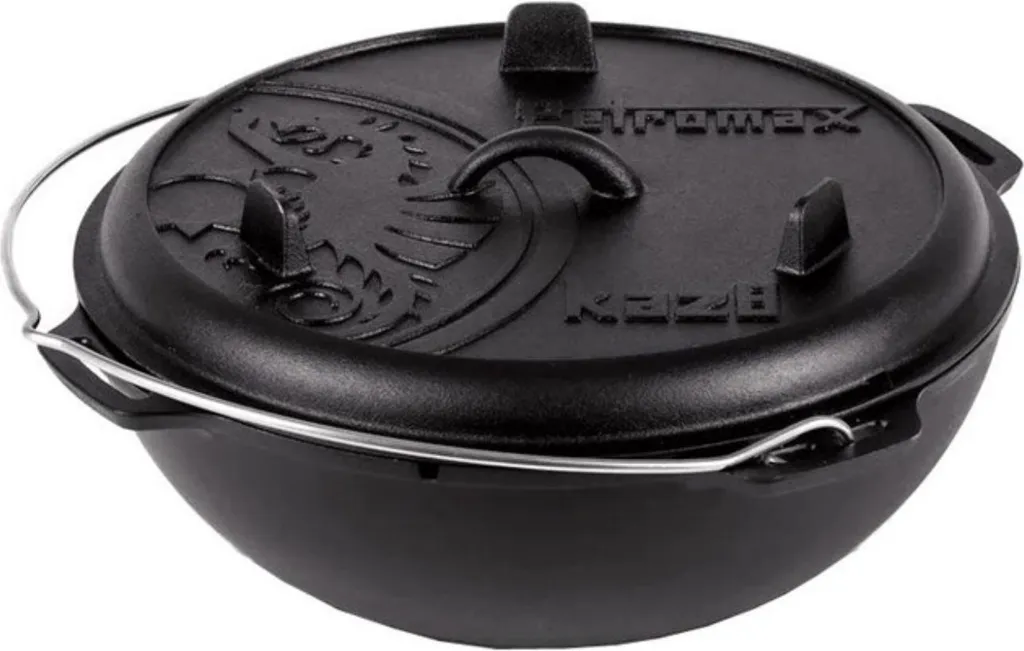 Kazan Petromax Fonte Haute Qualité - Cuisson Homogène et Durable 4L