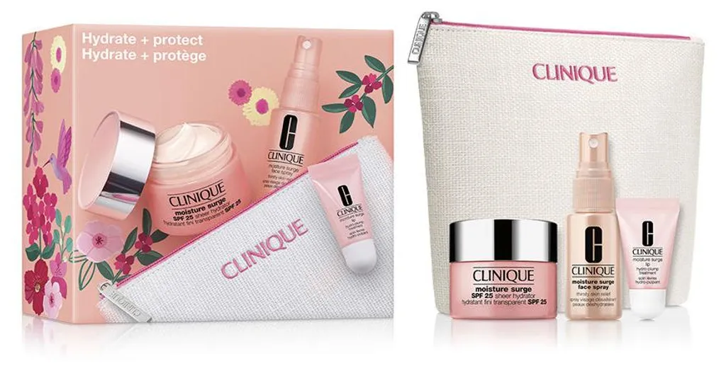 Coffret Soin Visage Hydratant Léger avec SPF 25 Routine Peau Éclatante