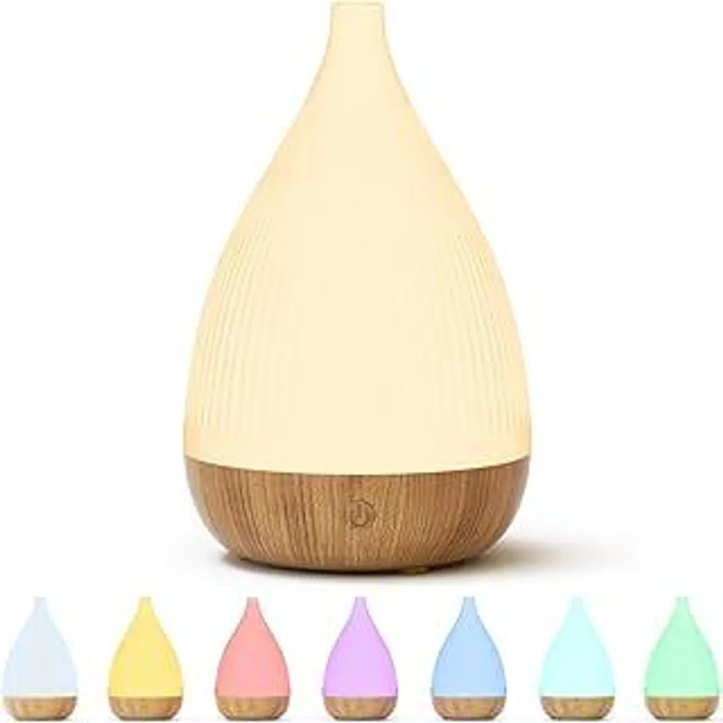 Diffusore Essenze Casa - 8 Colori Luce e Spegnimento Automatico