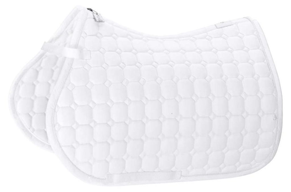 Eskadron Classic Sports 26 Baumwolle Glitter Schabracke, Größe:Pony, Farbe:white