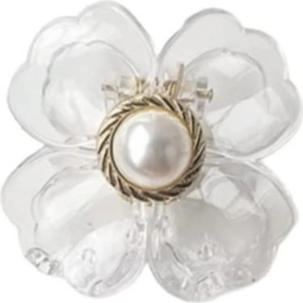 Achuka Carla Fermaglio Capelli Bianco Donna - Accessorio Capelli Glamour
