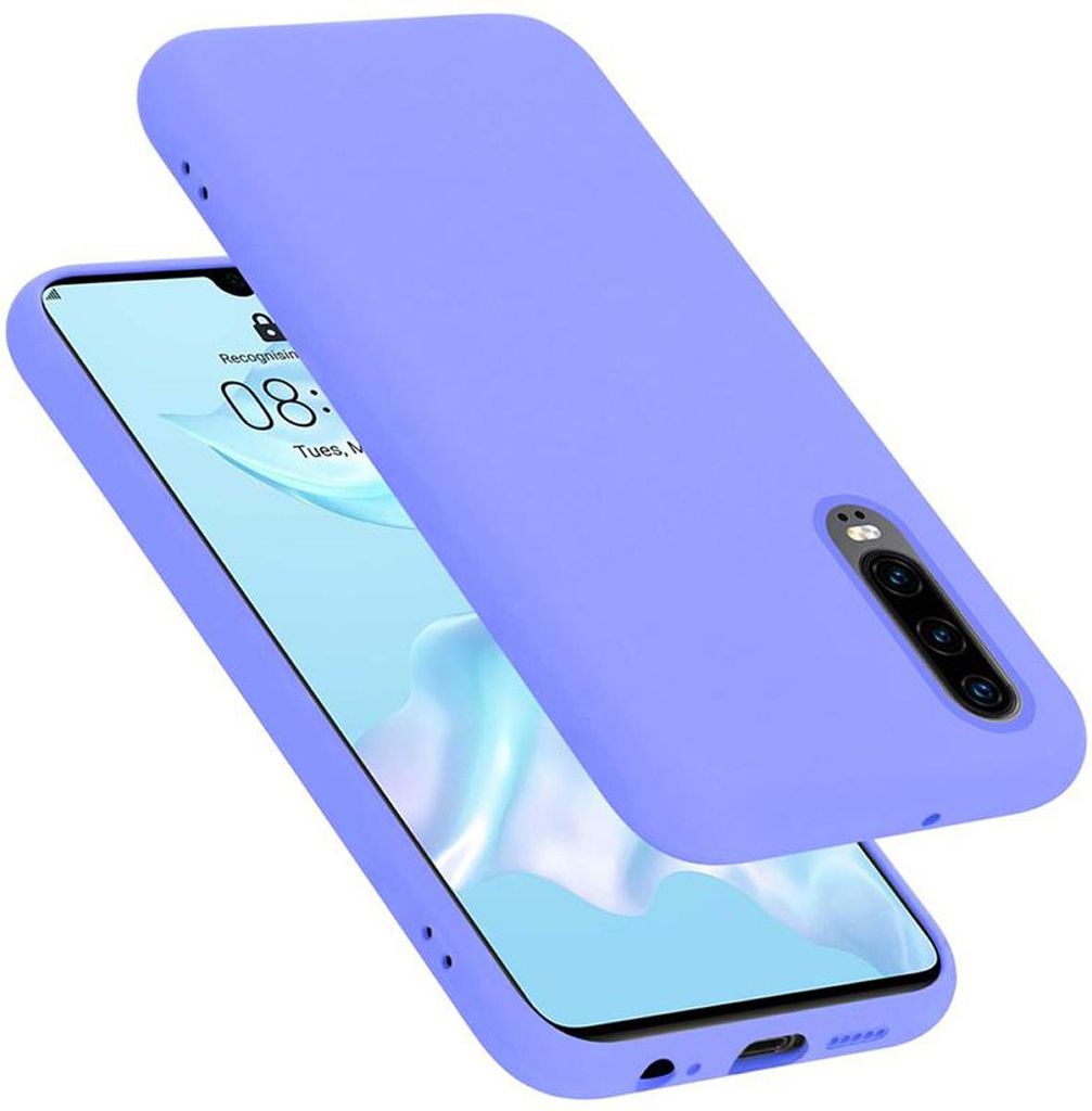 Cadorabo Schutzhülle für Huawei P30 Hülle in Lila Handyhülle Case Cover TPU Etui