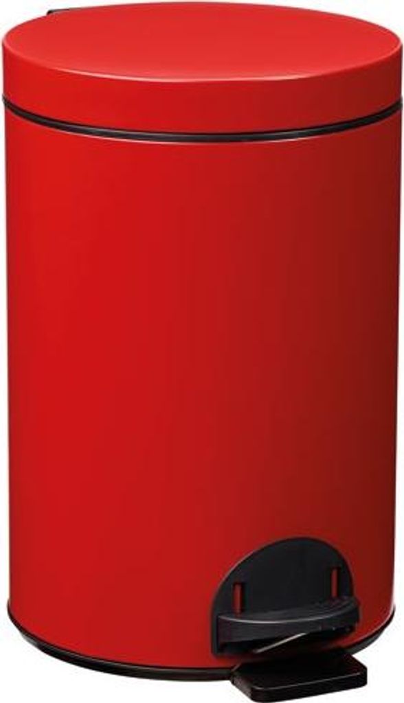 Poubelle à pedale 14l rouge carmin - Rossignol - 90201 - Image du produit 