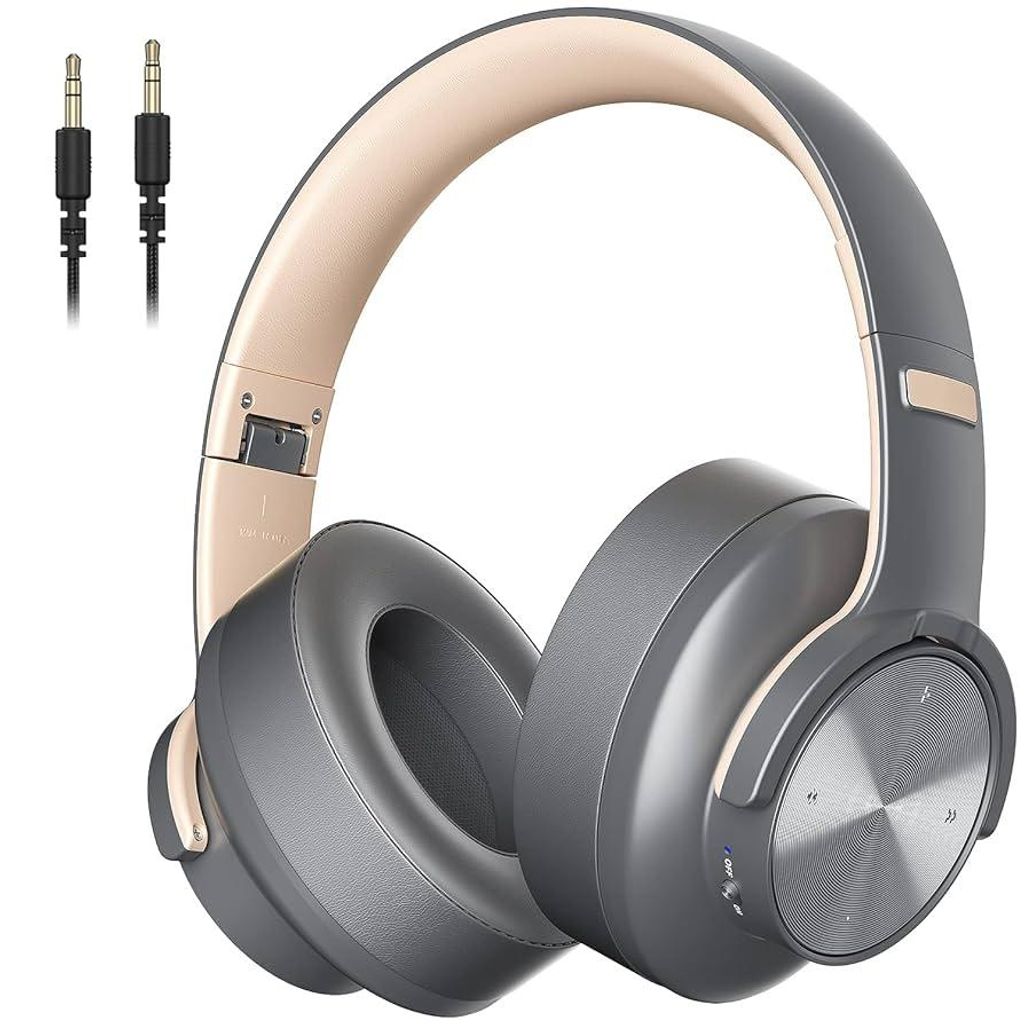Bluetooth Over-Ear Kopfhörer mit 6D Surround Sound & 40 Produktbild 