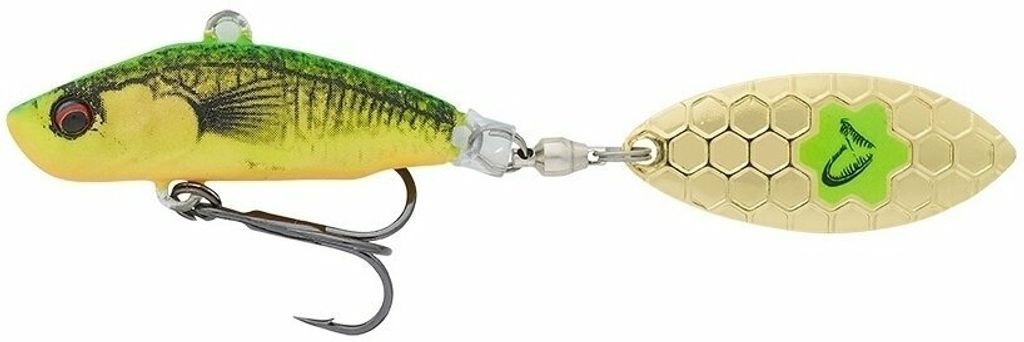 Savage Gear 3D Sticklebait Tailspin Firetiger 7,3 cm 13 g Wobbler