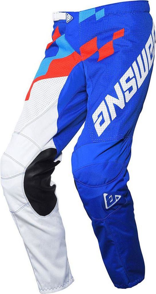 Answer Arkon Korza Motocross Hose, blau/weiß/rot, 30