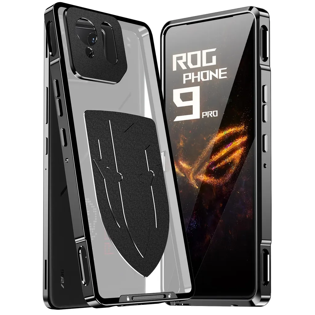 Cover Gaming Metallo ASUS ROG Phone 9 Pro Antiurto Dissipazione