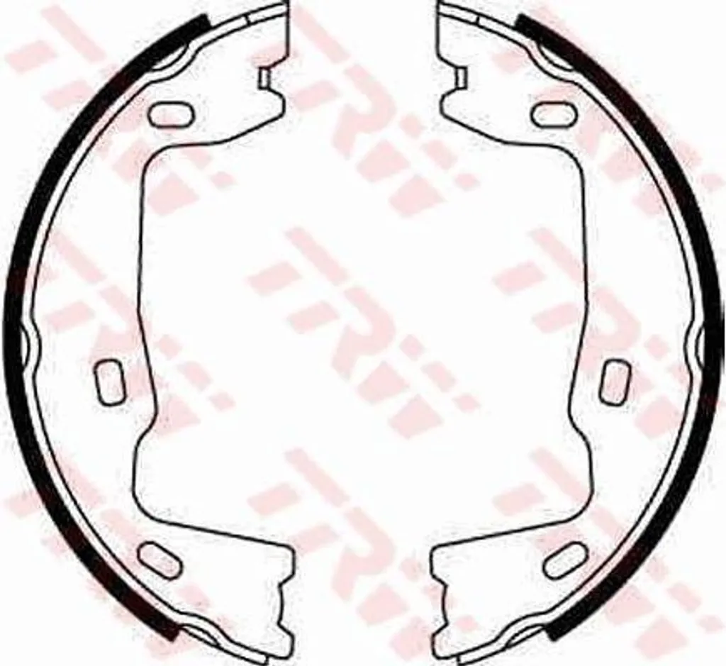 Set Ganasce Freno TRW GS8223 Originali per Astra G e Vectra B - OE 90541931