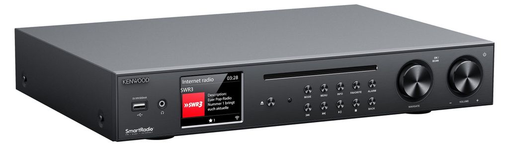 Chytrý HiFi CD přijímač Kenwood KR-W8000SCD-B Obrázek produktu 