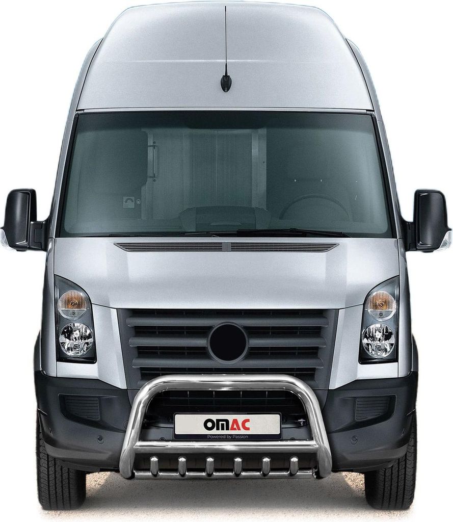 Frontbügel Frontschutzbügel für VW Crafter 2006-2017 mit ABE Rammschutz Silber