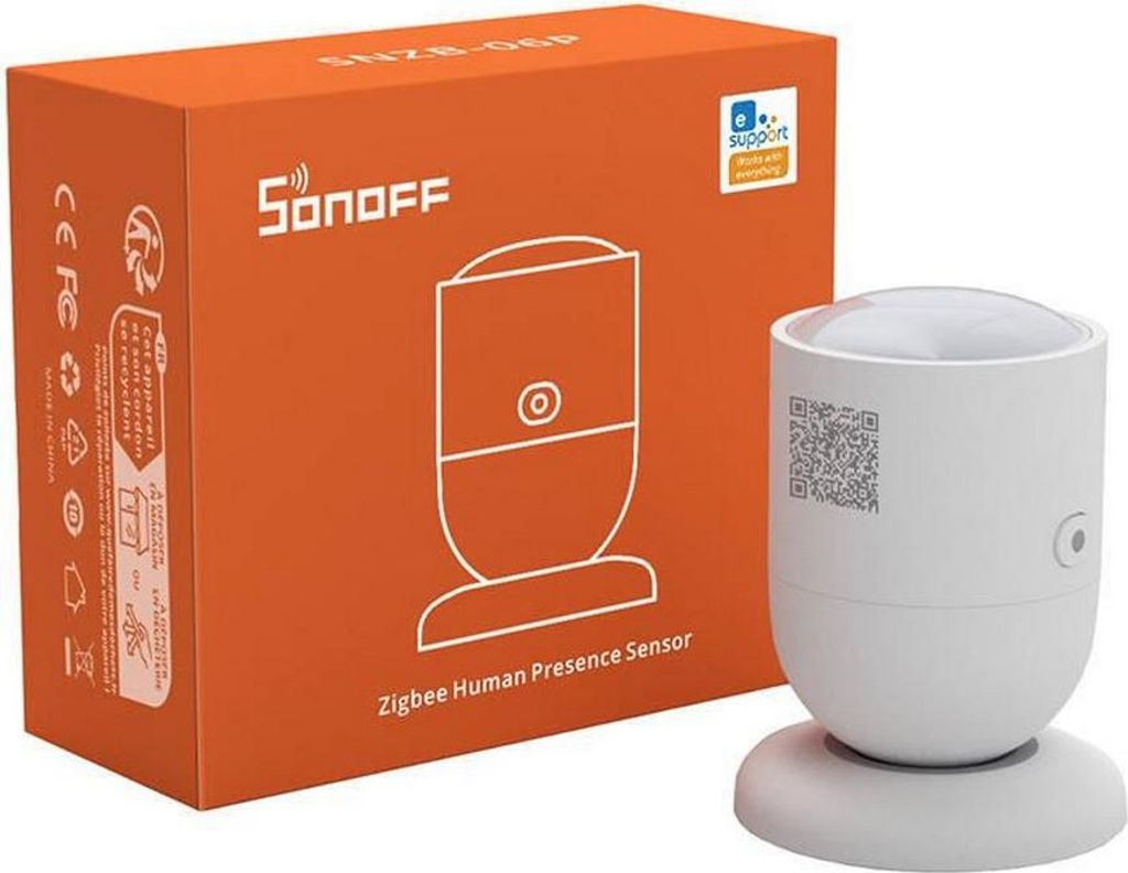 Sonoff SNZB-06P Zigbee 3.0 microwave būvio sensorius Produktbild 