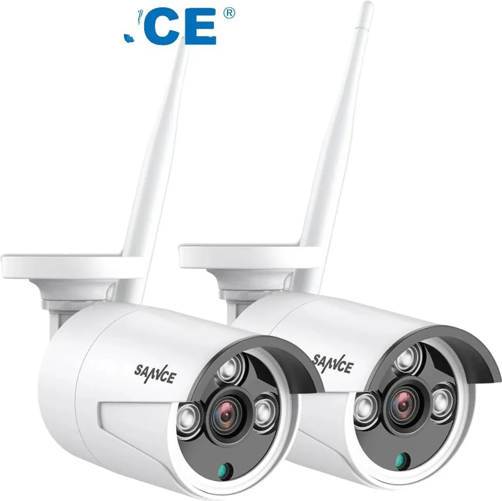 Caméra IP 3MP sans fil détection de mouvement et stockage SD sécurisé