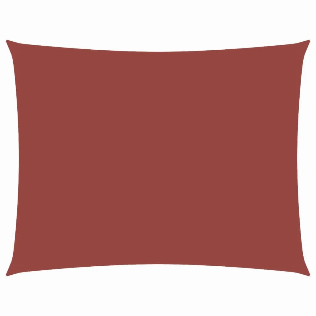 Vela Ombreggiante 5x6m Rosso Terracotta - Outdoor Design Oxford