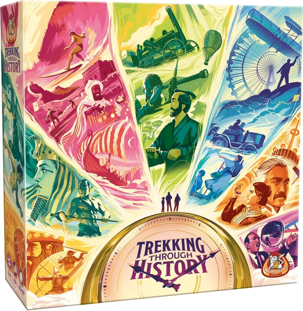Jeu de société historique Koboldspiele avec figurines blanches en bois