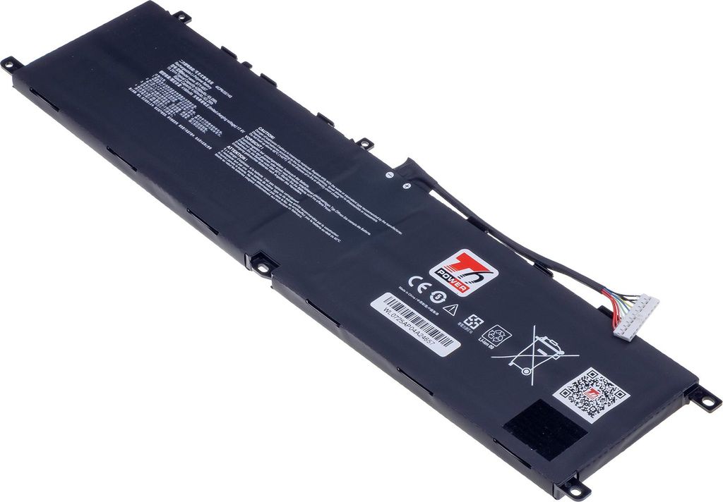 T6 Power Akku für MSI Vector GP66 12UHS, Li-Poly, 15,2 V, 4280 mAh (65 Wh), schwarz