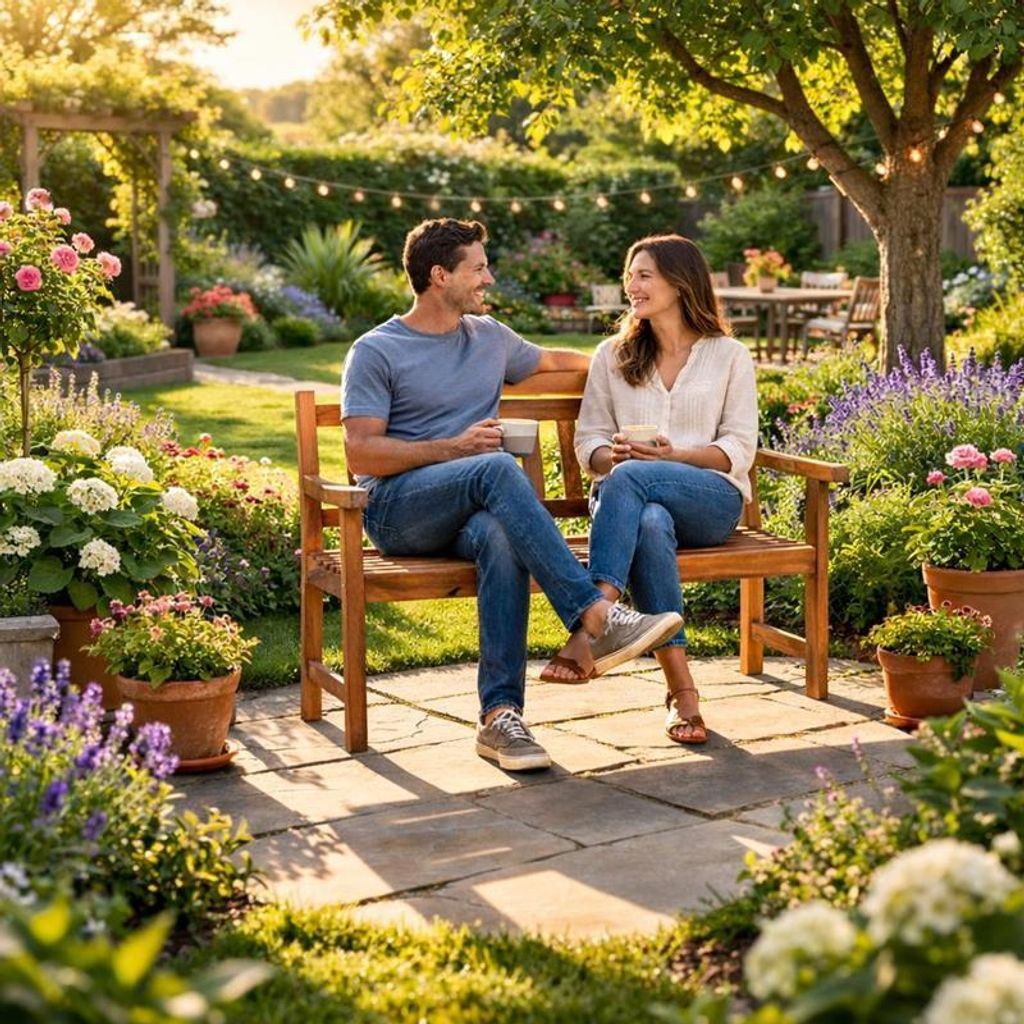 Gartenbank Akazie Bank Sitzbank Holzbank Parkbank 2-Sitzer Produktbild 