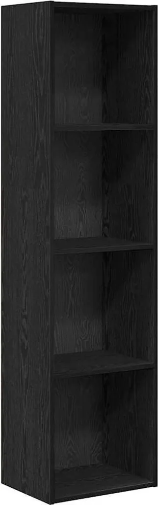 Scaffale Libreria Rovere Nero 152 cm - Prezzo Conveniente Online