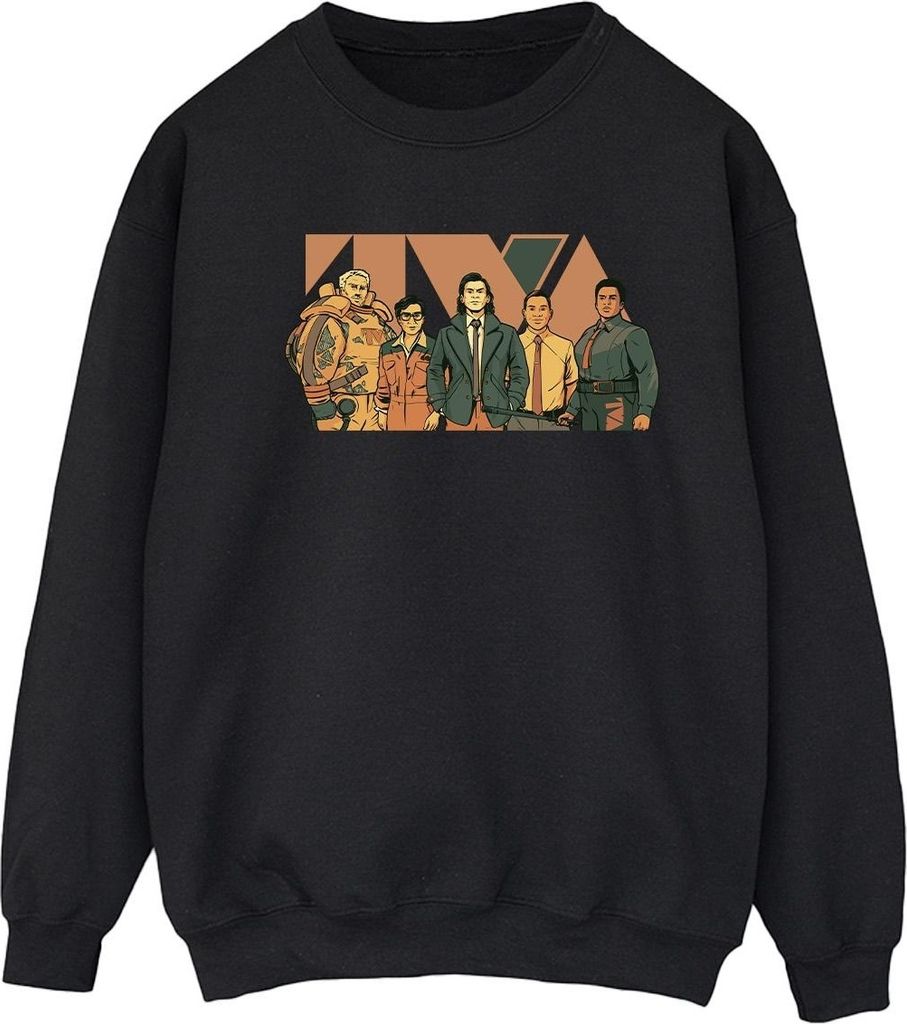 Marvel - "TVA" Sweatshirt für Damen BI23309 (M) (Schwarz)
