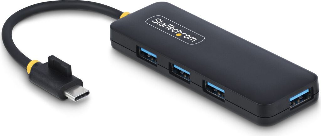 STARTECH.COM - StarTech.com 4-Port USB-C Hub, 5Gbps, USB-C to 4x USB-A, Bus Powered - hub - 4 ports - H5C4AUSBHUB
