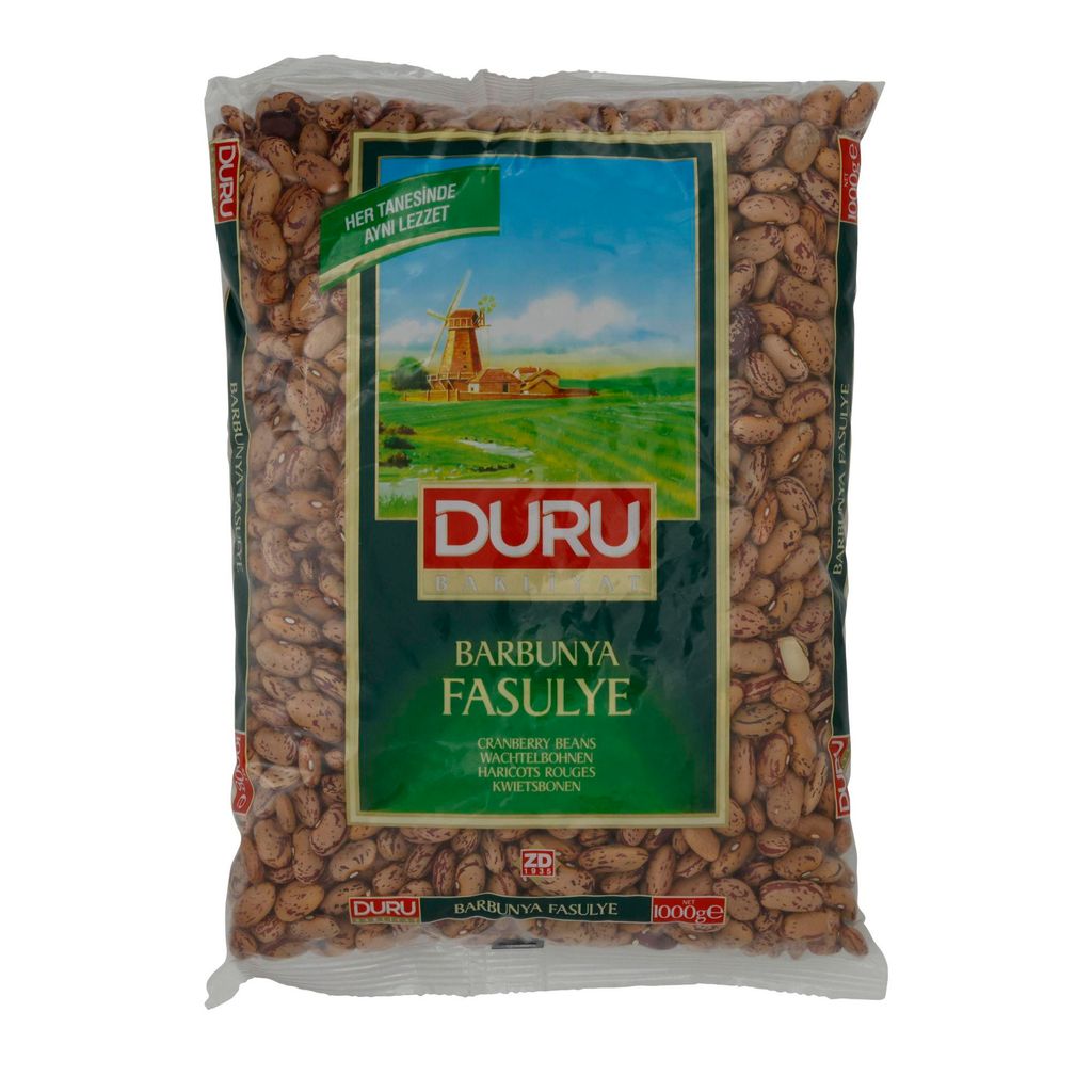 Wachtelbohnen Duru | Barbunya Fasulye | Nährstoffreich, für herzhafte Gerichte | 1 kg