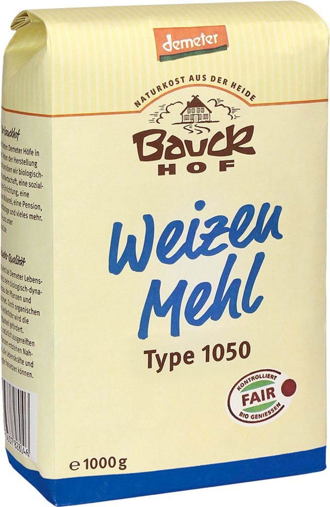 Bauckhof Weizenmehl Typ 1050, 1kg