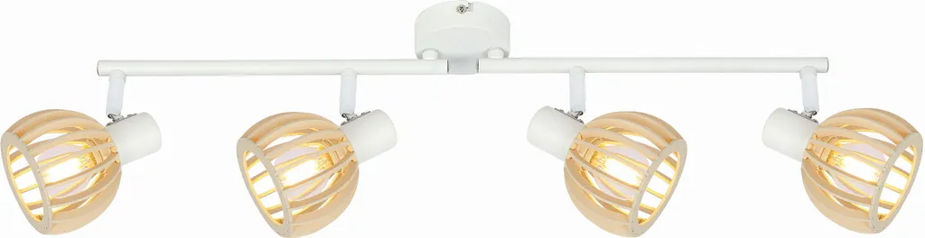 Plafonnier ATARRI blanc éclairage optimal pour chambre et couloir sombre