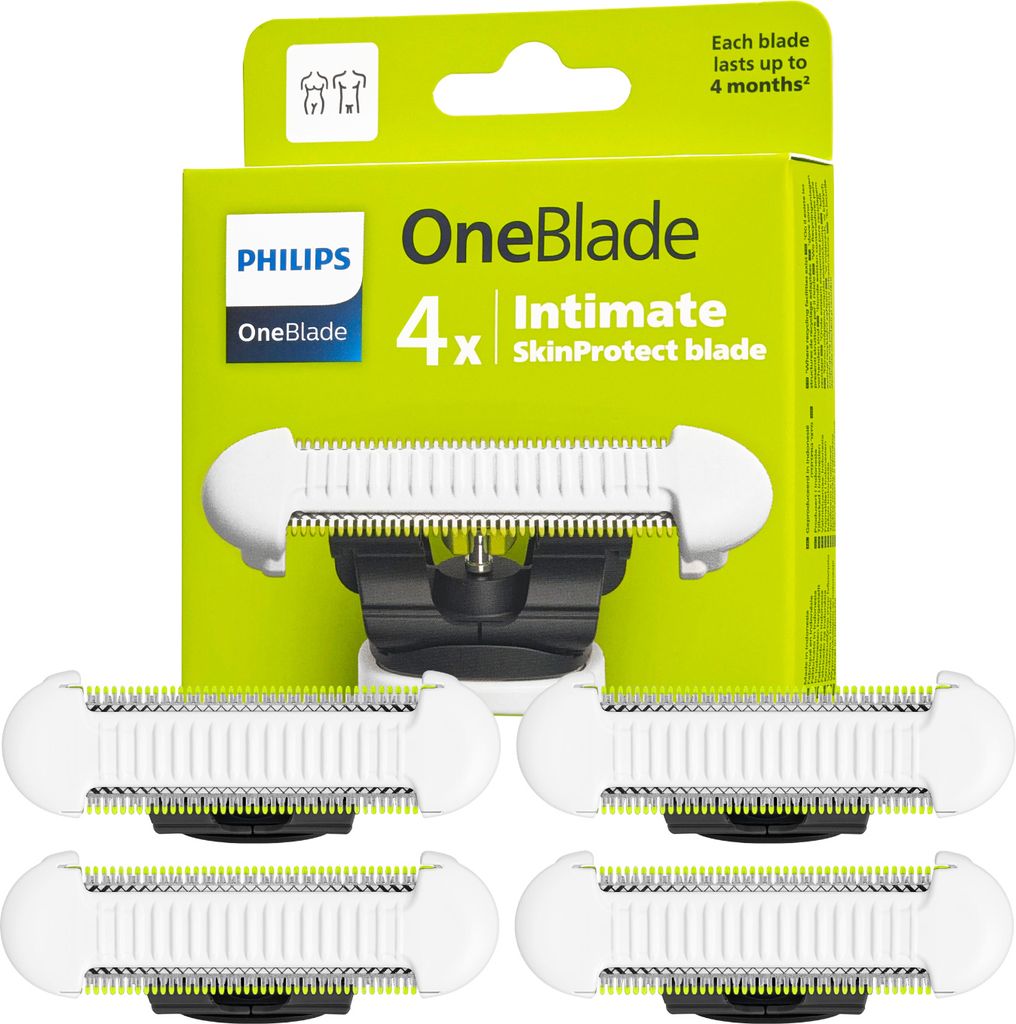 Philips OneBlade Ersatzklingen QP229 4 Stück SkinProtect