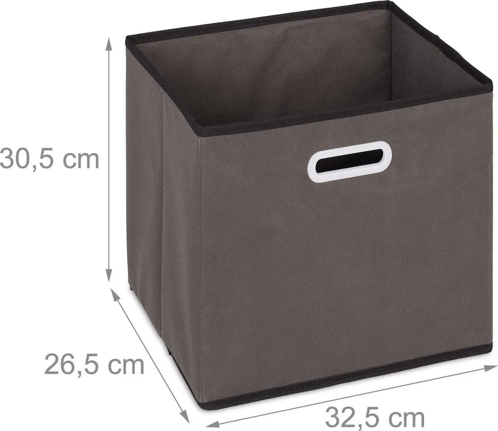 Étagère grise à 6 compartiments modulables pour un rangement optimisé