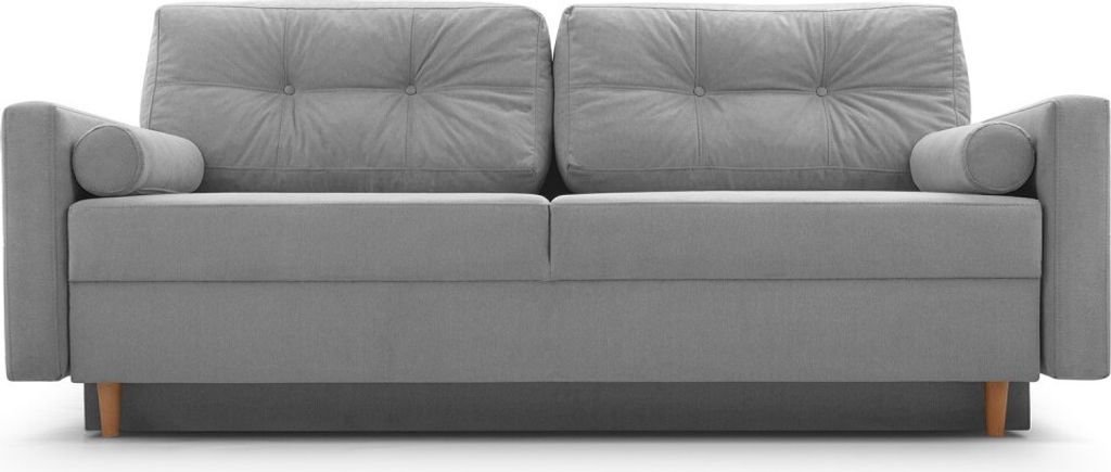 Sofa, Sofa mit Schlaffunktion, modernes Design, Bettkasten, Schlafcouch - Clara
