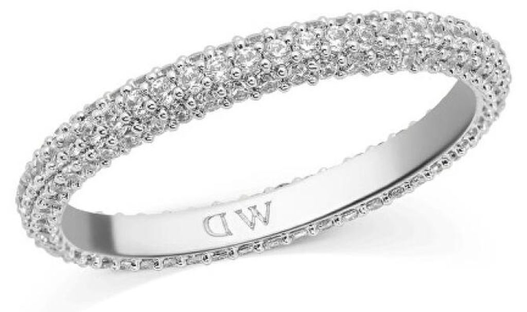 Charmanter Ring mit kubischem Zirkonia Pav DW0040170 - Schaltung: 58 mm