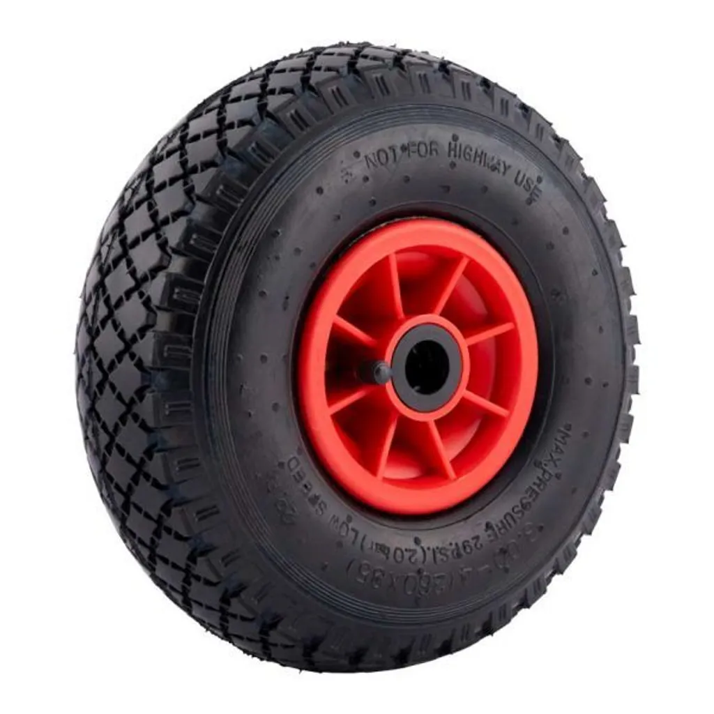 Miglior Ruota 300 x 4 per Carrelli Industriali | Foro 20mm 2PR
