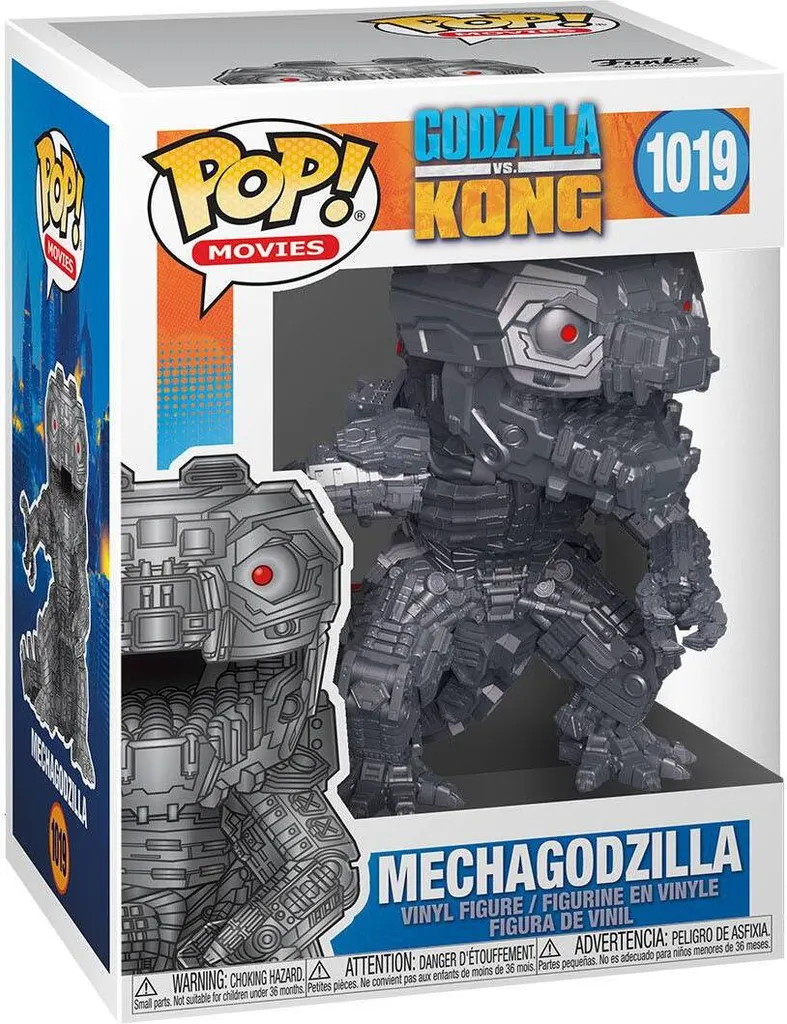 Mechagodzilla 1019 Funko Pop Godzilla Vs. Kong Détails en Vinyle Gris