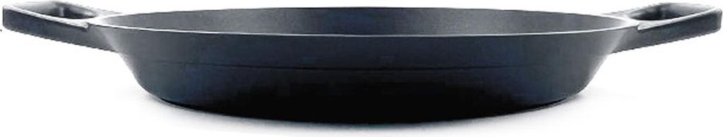 Dual -Griff -Bratpfanne Aluminiumlegierung Nicht -Stick universelles Kochschild Kochgeschirr fr Camping im Freien im Innenbereich 36 cm/14,2 Zoll