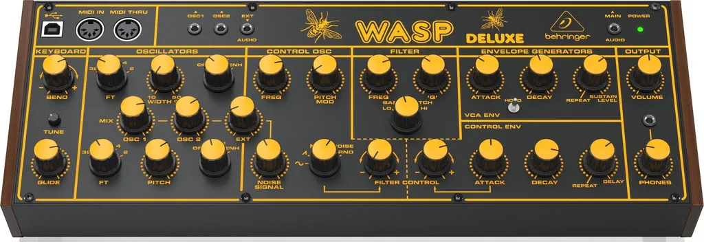 Behringer WASP DELUXE Création de Basses et Leads Analogiques
