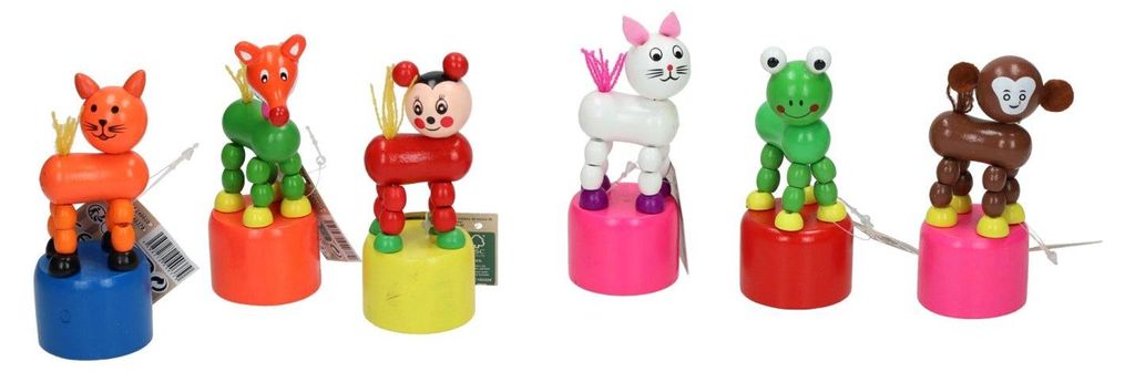 Schmid Spiel WACKELFIG.TIERE 10CM Sonstige