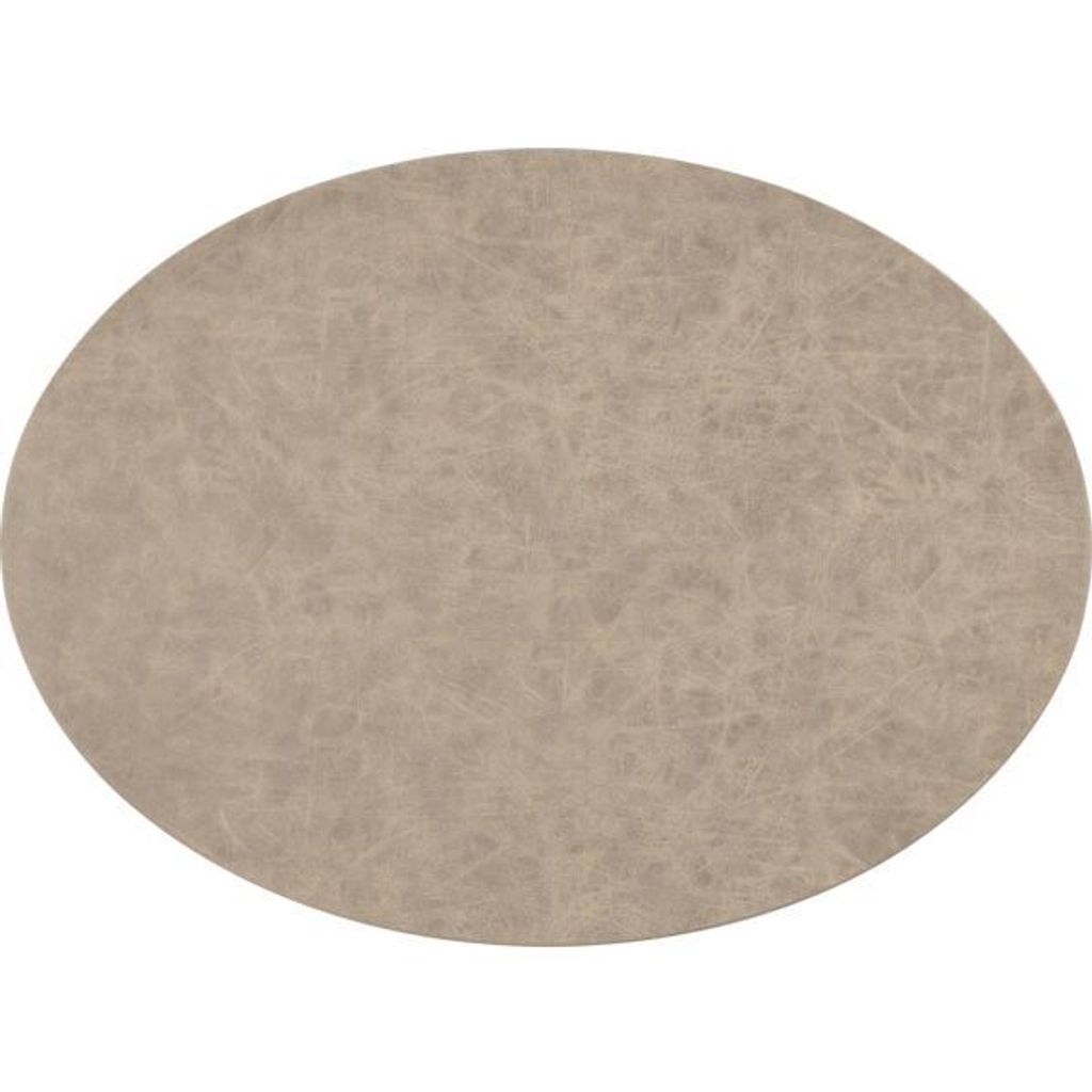 Tischset oval Truman taupe