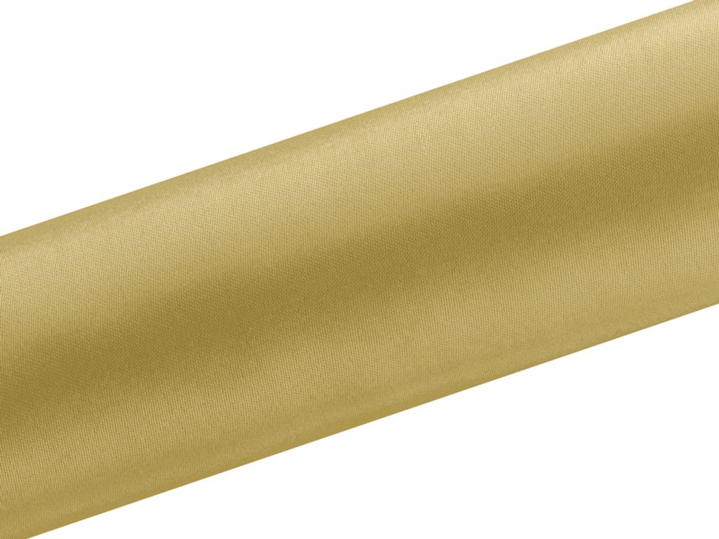 Satyna gładka złoty 0,16x9m Zdjęcie produktu 